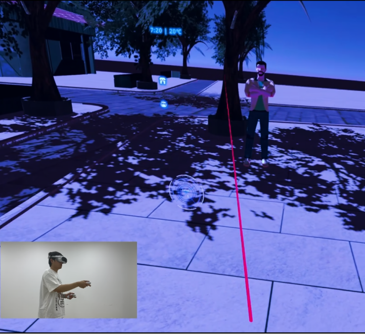 VR 场景与体验画面